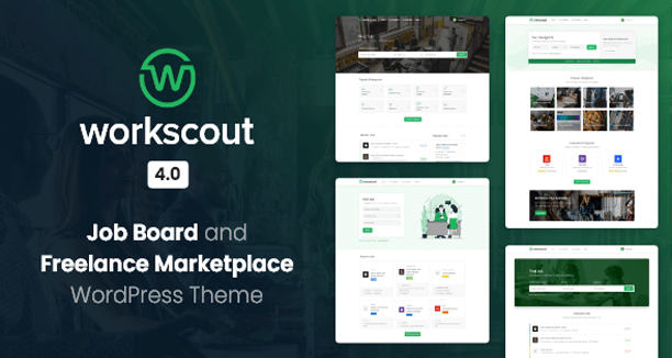 WorkScout - Job Board WordPress Theme v4.1.10