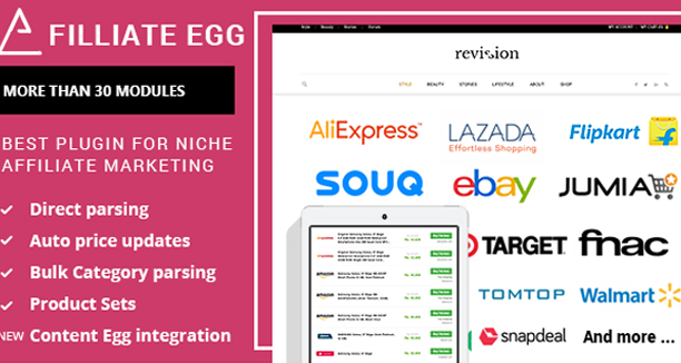 Affiliate Egg Pro - Wordpress Plugin v10.11.2