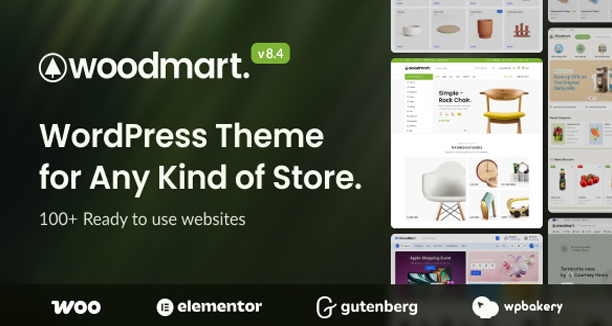 WoodMart - WordPress Online Store Template v8.4.1