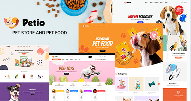 Petio – Pet Store WooCommerce WordPress Theme v1.3.6